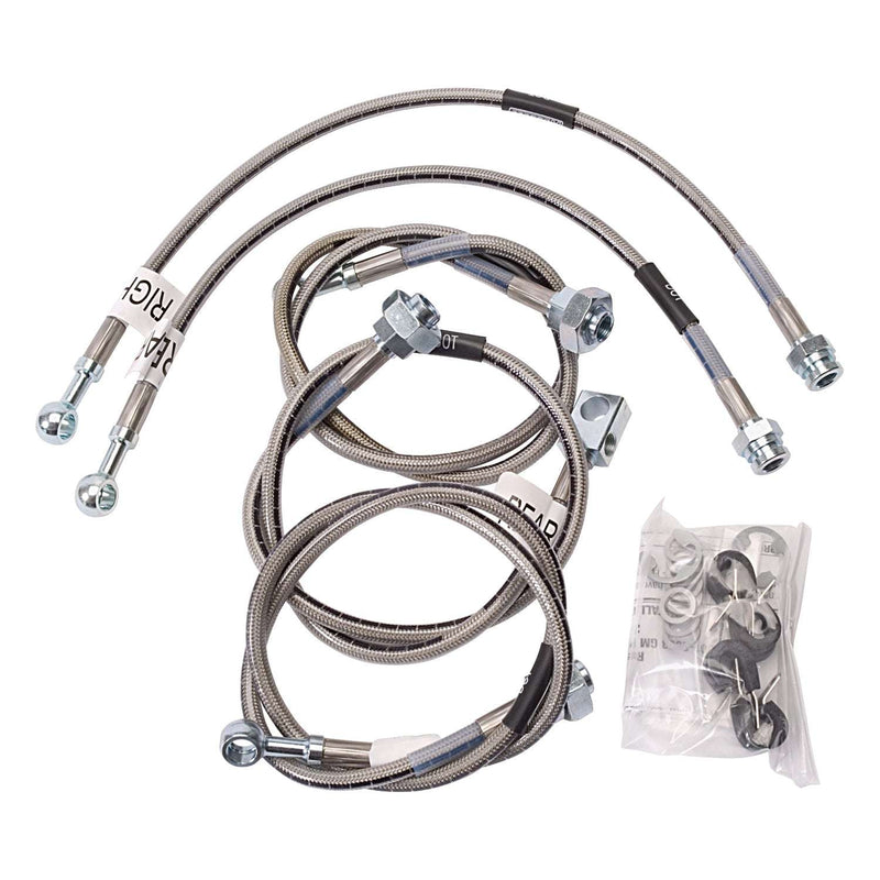 2001-06 GM Silverado/Sierra HD & Rancho (Front Disc, Rear Disc) 5 Lines RUSSELL Autoparts
