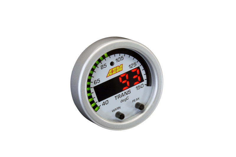AEM X-Series Temperature 100-300F Gauge Kit (ONLY Black Bezel and Water Temp. Faceplate) AEM Gauges