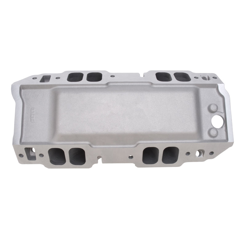 Edelbrock Manifold BBC Short Deck Super Victor 565 Conventional Rect Port Heads Edelbrock Intake Manifolds