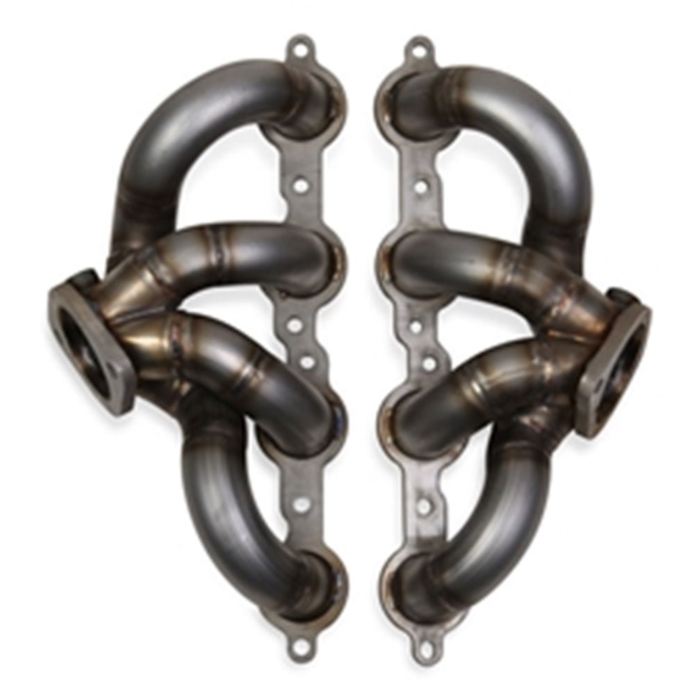 2005-2013 Corvette C6 Shorty Headers Hooker Blackheart with Merge Collector - Stainless 70301303-RHKR