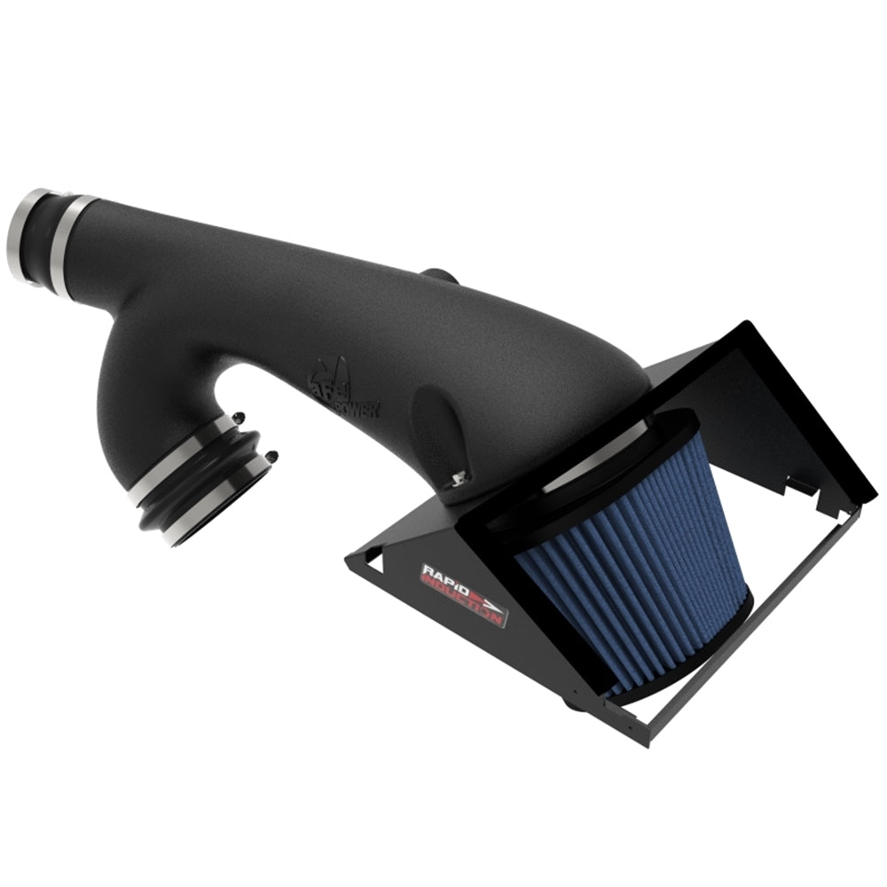 aFe Rapid Induction Cold Air Intake System w/Pro 5R Filter 2021+ Ford F-150 V6-3.5L (tt) 52-10010R