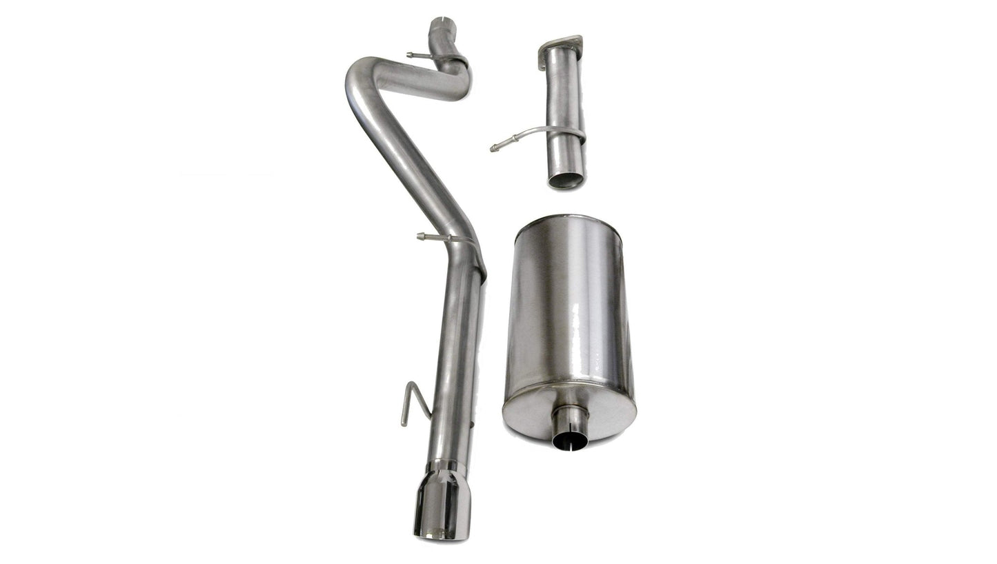 2006-2008 Trailblazer SS Exhaust | Sport / 3.0 in Cat-Back 4.0 in Single Tip | 6.0L (14256) Corsa Autoparts