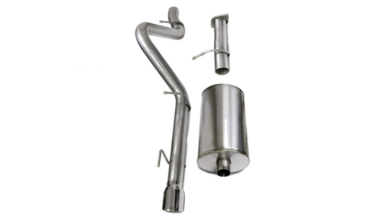 2006-2008 Trailblazer SS Exhaust | Sport / 3.0 in Cat-Back 4.0 in Single Tip | 6.0L (14256) Corsa Exhaust