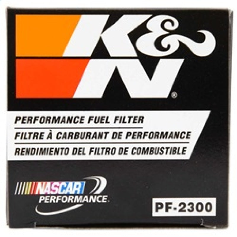 K&N Cellulose Media Fuel Filter 3in OD x 6.938in L K&N Engineering Fuel Filters