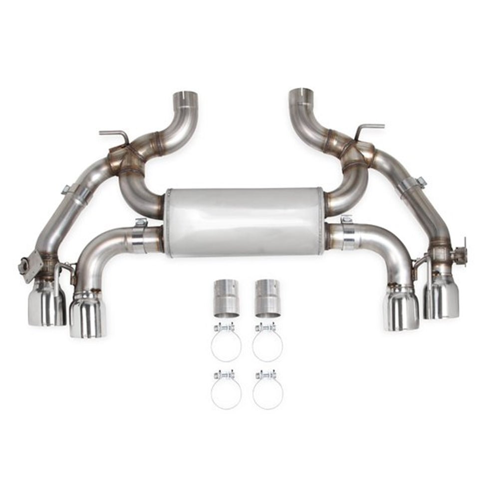 2016+ Camaro NPP A8 V8 6.2L 3 inch 304SS Axle-Back Single Transverse Dual Mode Exhaust W/Quad Tips (Fits Automatic Transmission) 70401336-RHKR CAT-BACK