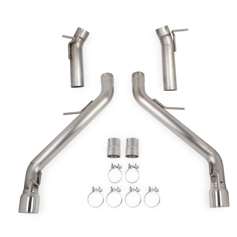 2016+ Camaro SS 6MT V8, 6.2L 304SS Axle-Back Dual Exhaust System Without Mufflers (Fits Manual Transmission) 70401332-RHKR CAT-BACK