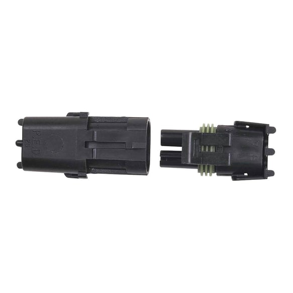 MSD Weathertight Connector - 2-Pin - Qty 1 8173 MSD Autoparts