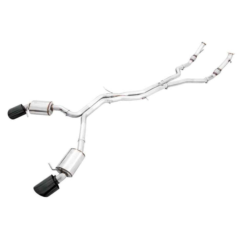 AWE Tuning Audi B8.5 Exhaust - All Road Touring Edition Dual Outlet with Diamond Black Tips 3015-33018 My Store
