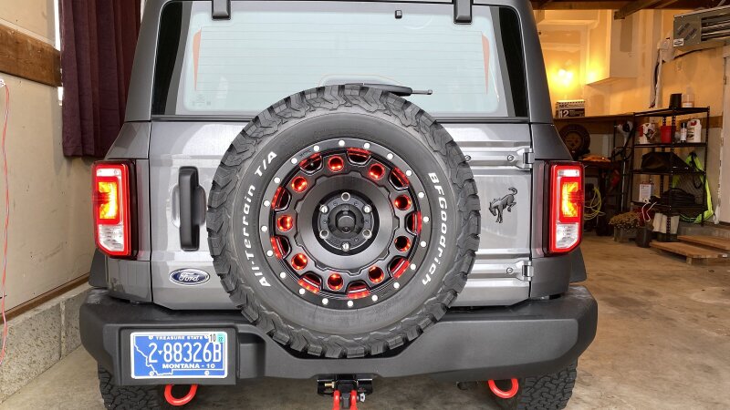 Oracle LED Illuminated Wheel Ring 3rd Brake Light - Red ORACLE Lighting Light Strip LED
