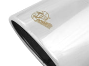 aFe Diesel Exhaust Tip Bolt On Polished 4in Inlet x 6in Outlet x 12in Length aFe Catback