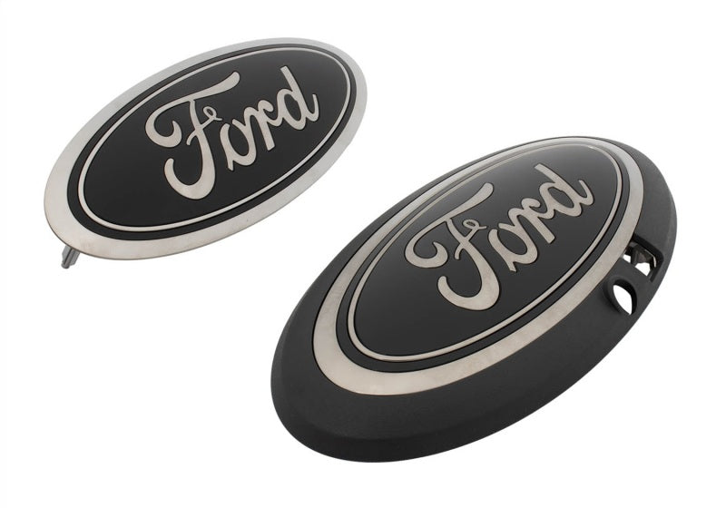 Ford Racing 21-22 Ford F-150 Black Oval Kit w/Camera Provision Ford Racing Other Body Components