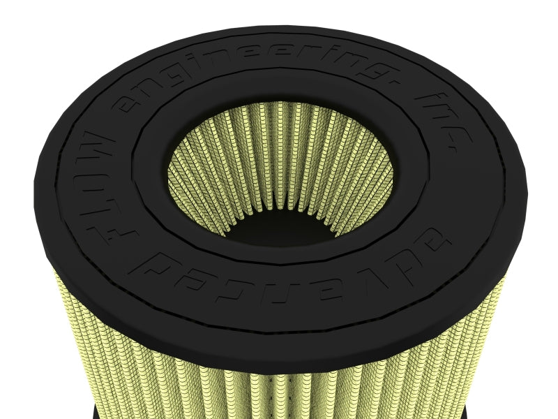 aFe MagnumFLOW Pro GUARD 7 Universal Filter 3.3in F 8in B(Inverted) 8in T(Inverted 3.5in) 8in H aFe Air Filters - Universal Fit