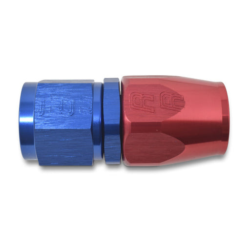 20AN ProClassic Straight Hose End With Red/Blue Finish RUSSELL Autoparts