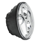 Oracle 5.75in 40W Replacement LED Headlight - Chrome ORACLE Lighting Headlights
