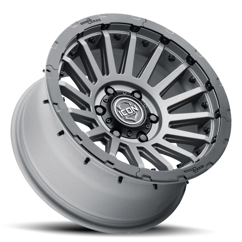 ICON Recon Pro 17x8.5 6 x 135 6mm Offset 5in BS 87.1mm Bore Charcoal Wheel ICON Wheels - Cast
