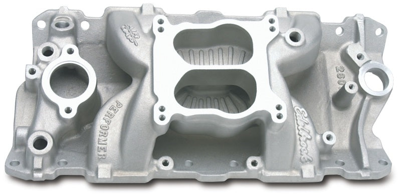 Edelbrock SBC Perf Air Gap Manifold Edelbrock Intake Manifolds