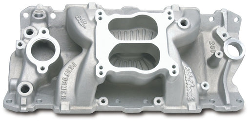 Edelbrock SBC Perf Air Gap Manifold Edelbrock Intake Manifolds