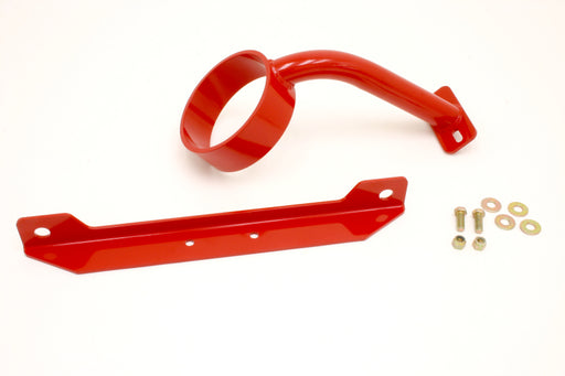 BMR 05-10 S197 Mustang Front Driveshaft Safety Loop - Red BMR Suspension Driveshaft Loops