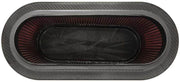 K&N Custom Racing Unique Oval Tapered Filter 17.313in OL B/7.75in OW B/14.625inOL T/6.125inOW T/9in K&N Engineering Air Intake Components