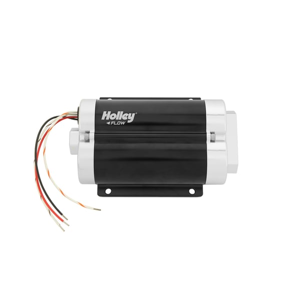 130 GPH Dominator In-Line Billet Fuel Pump (Dual Inlet) 12-1200-2 HOLLEY Autoparts