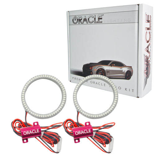 Oracle Ford Mustang V6 13-14 WP LED Projector Fog Halo Kit - White ORACLE Lighting Fog Lights