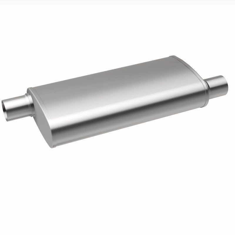 MagnaFlow Muffler Trb SS 4X9 18 2.5/2.5