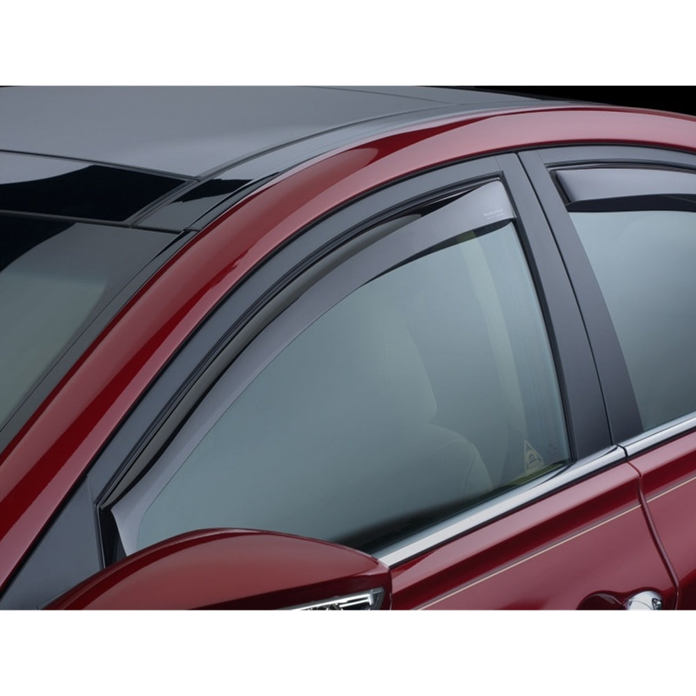 WeatherTech 03-06 Infiniti G35 Front SideWindow Deflectors - Dark Smoke 80312