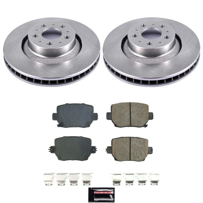 Power Stop 20-24 Tesla Y Rear Autospecialty Brake Kit PowerStop Brake Kits - OE
