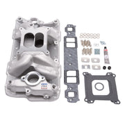 Edelbrock Manifold Installation Kit Performer RPM Air-Gap SBC 1957-1986 Natural Finish Edelbrock Intake Manifolds