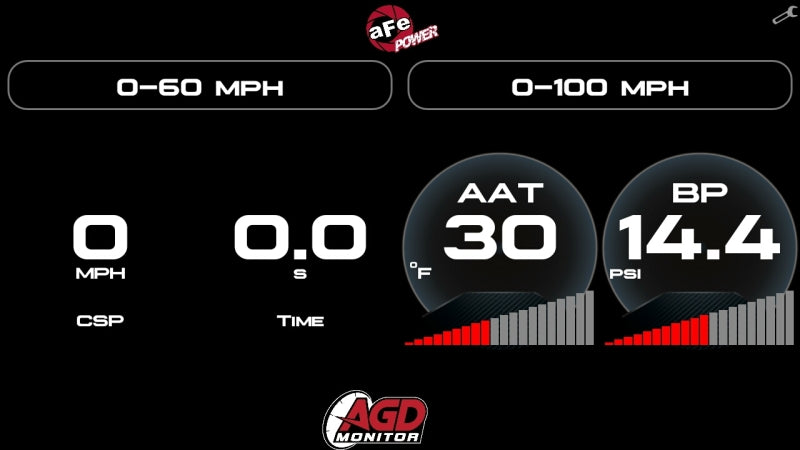 aFe AGD Advanced Gauge Display Digital 5.5in Monitor 08-18 Dodge/RAM/Ford/GM Diesel Trucks aFe Gauges