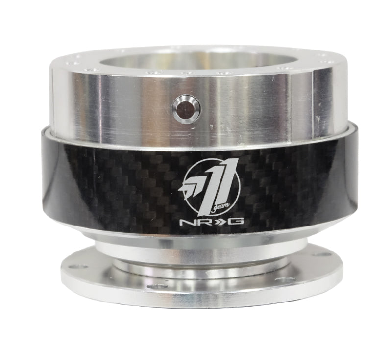 NRG Quick Release Gen 1.5 - Black Body / Carbon Fiber Ring NRG Quick Release Adapters