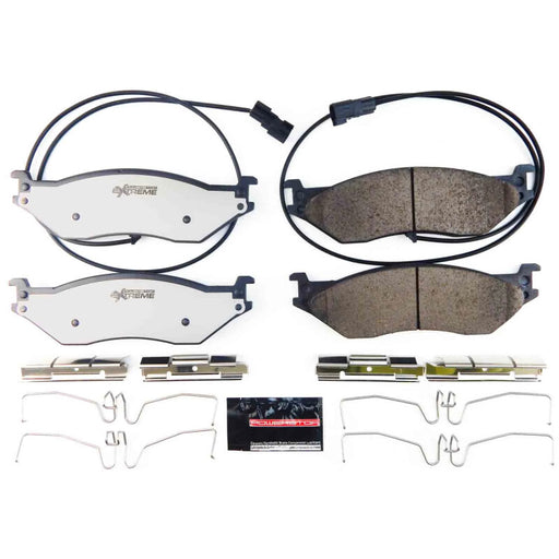 Power Stop 08-09 Ford F-53 Motorhome Chassis Front Z36 Truck & Tow Brake Pads w/Hardware PowerStop Brake Pads - Performance