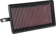 K&N 15-18 Kia Sorrento III L4-2.2L DSL Replacement Drop In Air Filter K&N Engineering Air Filters - Drop In