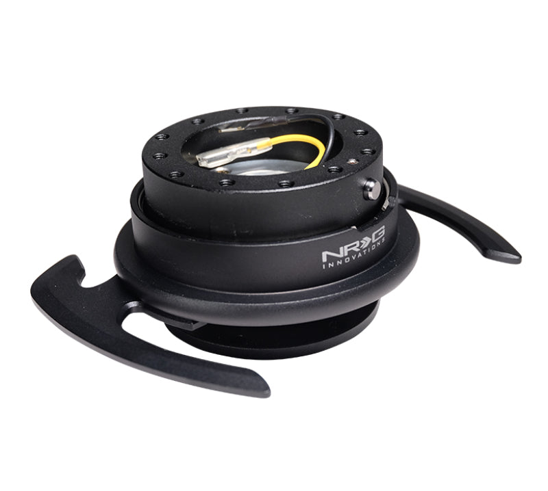 NRG Quick Release Kit Gen 4.0 - Black Body / Black Ring w/ Handles NRG Quick Release Adapters