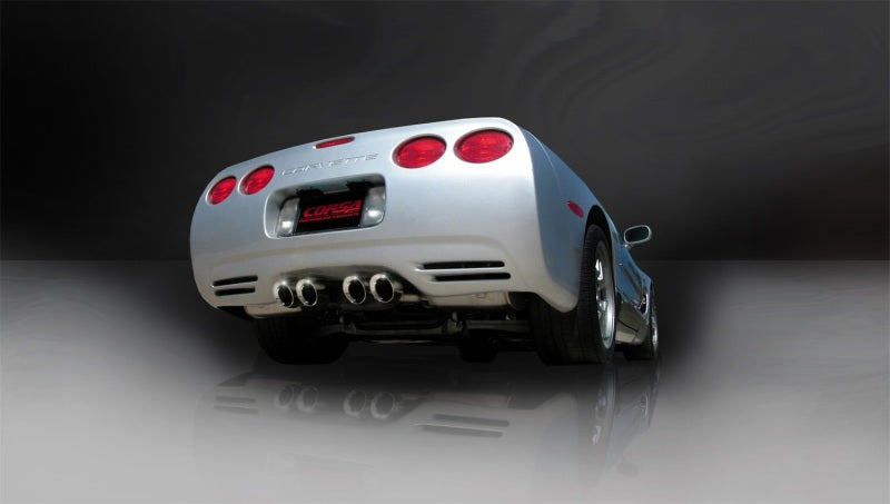 Corsa 1997-2004 Chevrolet Corvette C5 Z06 5.7L V8 XO Pipe Exhaust CORSA Performance X Pipes
