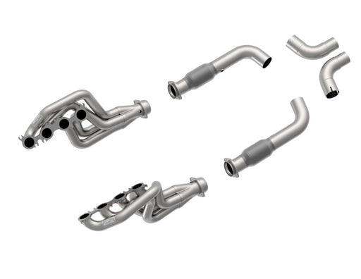 Kooks 2020 Mustang GT500 5.2L 2in x 3in SS Headers w/GREEN Catted Connection Pipe Kooks Headers Headers & Manifolds