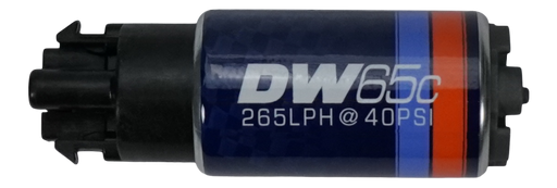 DeatschWerks 265 LPH DW65C Series Compact Fuel Pump w/ Mounting Clips DeatschWerks Fuel Pumps