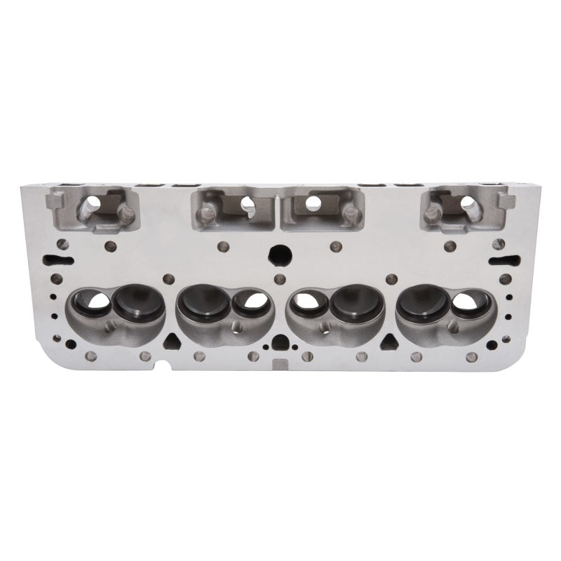 Edelbrock Cylinder Head SBC NHRA Legal 64cc Angled Plug Bare Single Edelbrock Heads