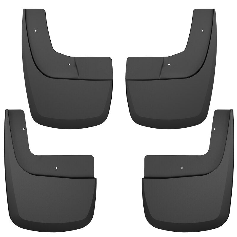Husky Liners 21-23 Ford F-150 Raptor SuperCrew CC Front & Rear Mud Guards - Black Husky Liners Mud Flaps