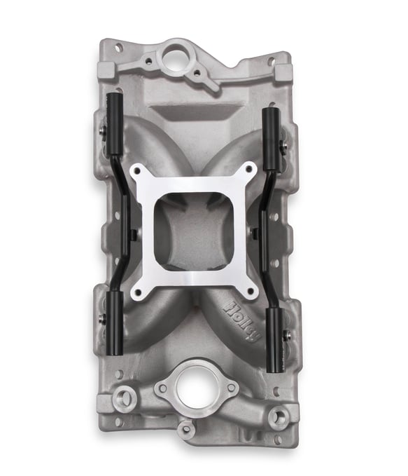Holley EFI SBC 4150 Single Plane EFI Intake Manifold - Chevy Small Block V8 300-260 HOLLEY Autoparts