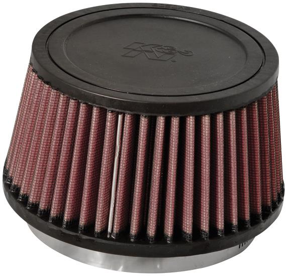 K&N Universal Rubber Filter Round Tapered 4.5in Flange ID x 5.875 Base OD x 5in Top OD x 3.25in H K&N Engineering Air Filters - Universal Fit