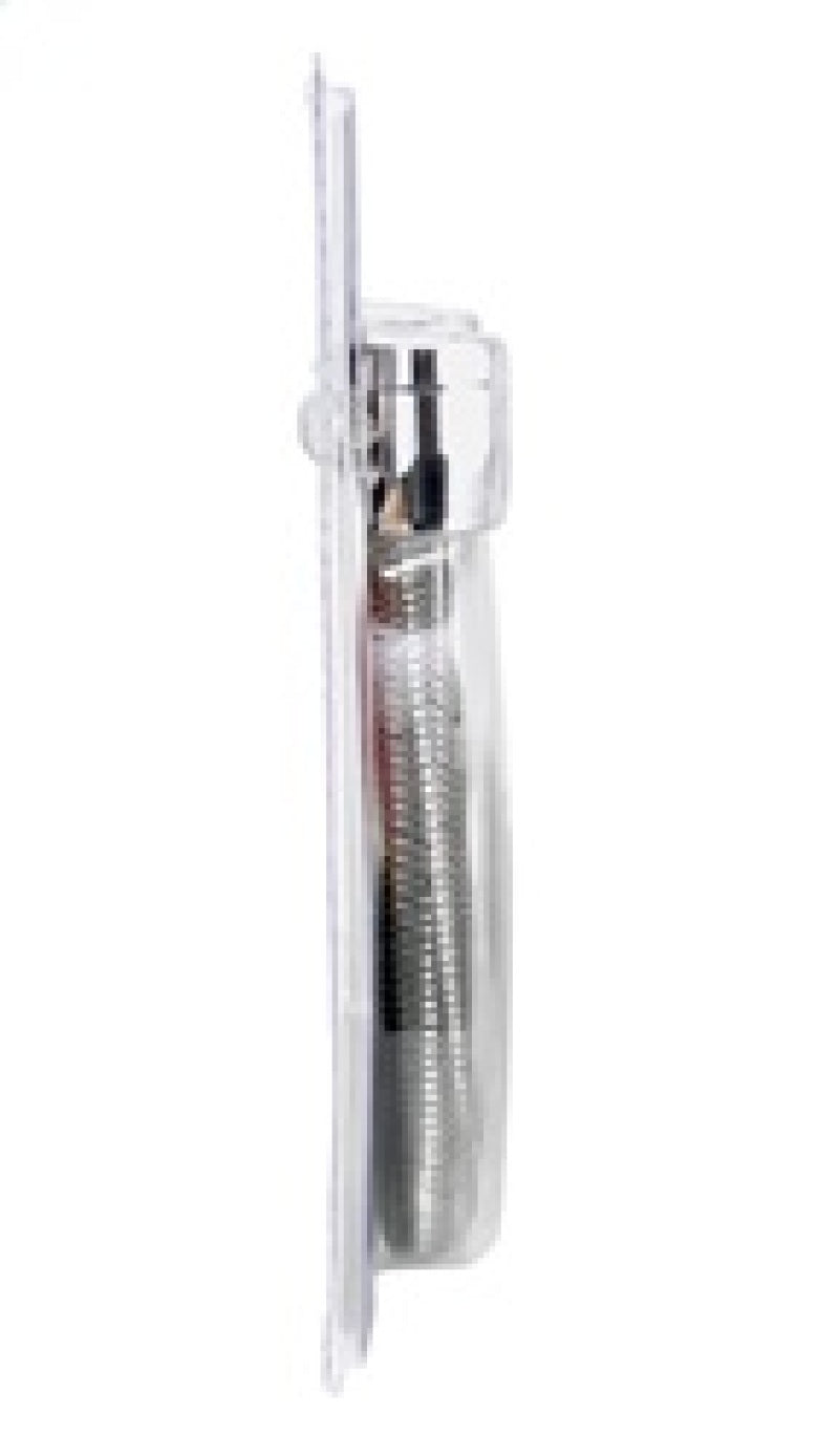 Spectre Stainless Steel Flex Fuel Line 3/8in. ID - 3ft. w/Chrome Clamps Spectre Fuel Lines