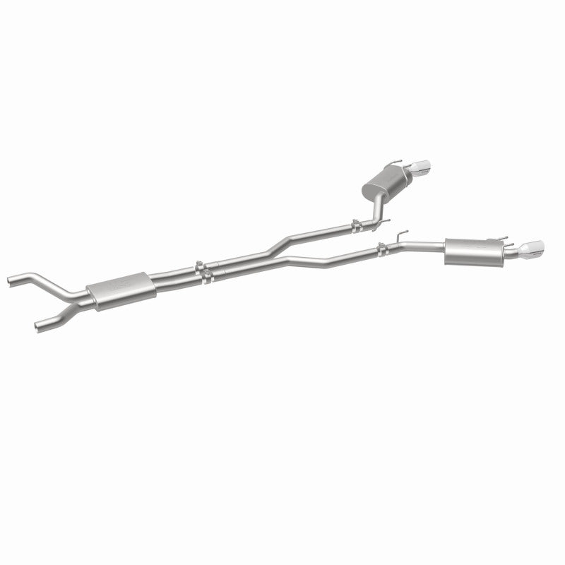 MagnaFlow Cat-Back Stainless Dual Split Rear Exit 4in Polished Tips 11-15 Chevy Camaro 3.6L V6 Magnaflow Catback