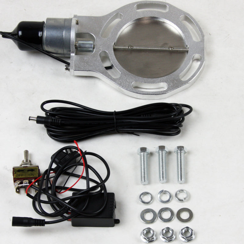 Granatelli 4.0in Electronic Exhaust Cutout (Cutout Only) Granatelli Motor Sports Exhaust Cutouts