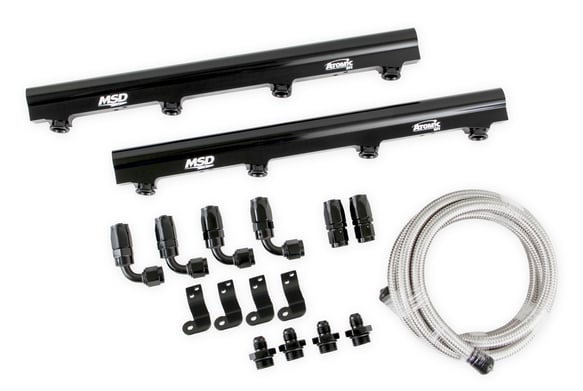 Msd Atomic EFI Billet Fuel Rails 2721 MSD Autoparts