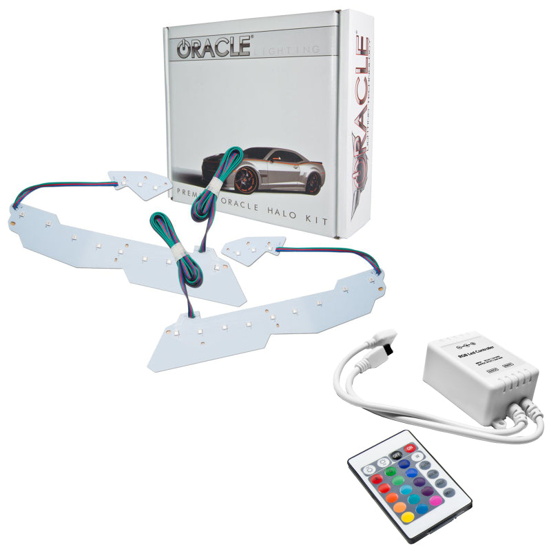 Oracle 14-19 Chevy Corvette C7 Headlight DRL Kit - ColorSHIFT w/ Simple Controller