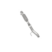 MagnaFlow Cat-Back, SS, 2.5/3in, Turn Down In Front Rear Tire 2015 Ford F150 5.0L V8 Ext Cab Magnaflow Catback