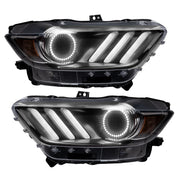 Oracle 15-17 Ford Mustang V6/GT/Shelby DRL w/ Halo Kit - ColorSHIFT w/ BC1 Controller ORACLE Lighting Headlights
