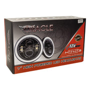 Oracle 7in High Powered LED Headlights - Black Bezel - ColorSHIFT - BC1 ORACLE Lighting Headlights