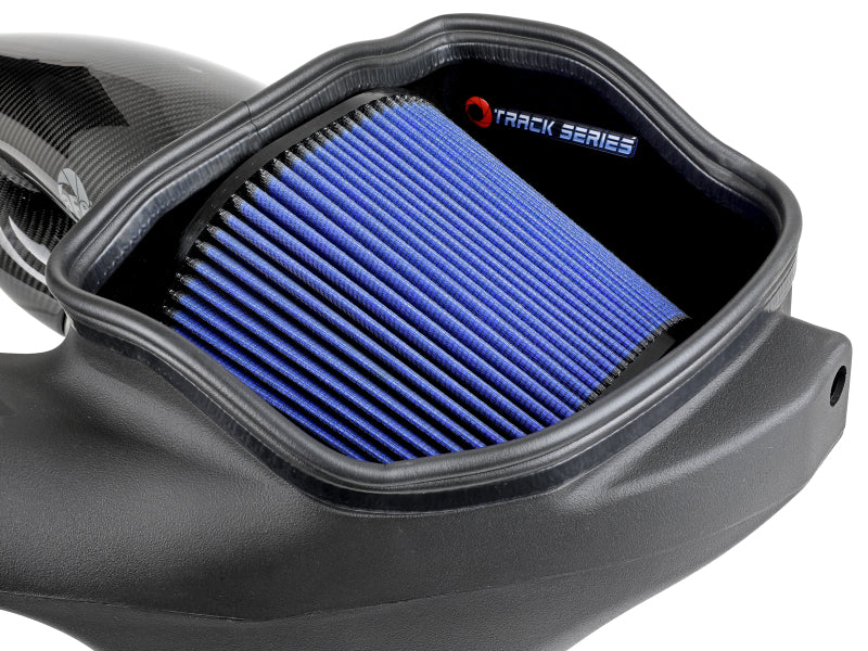 aFe 17-20 Ford F-150/Raptor Track Series Carbon Fiber Cold Air Intake System With Pro 5R Filters aFe Cold Air Intakes